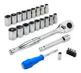 26 Piece 1/2" Drive Socket Set O6T2 - product image 1
