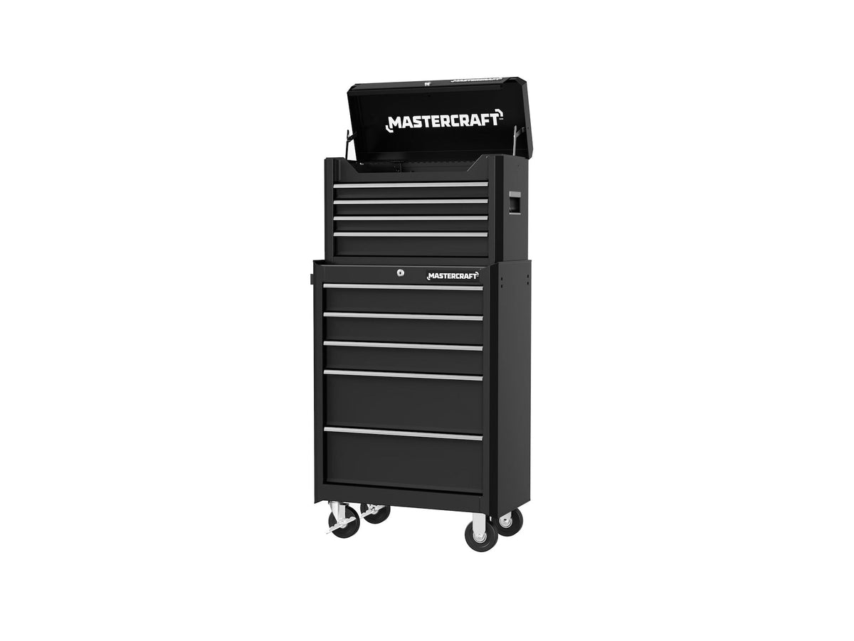 4-Drawer Tool Storage Chest with Liners, Black, 24-in J9Z5 - product image 3
