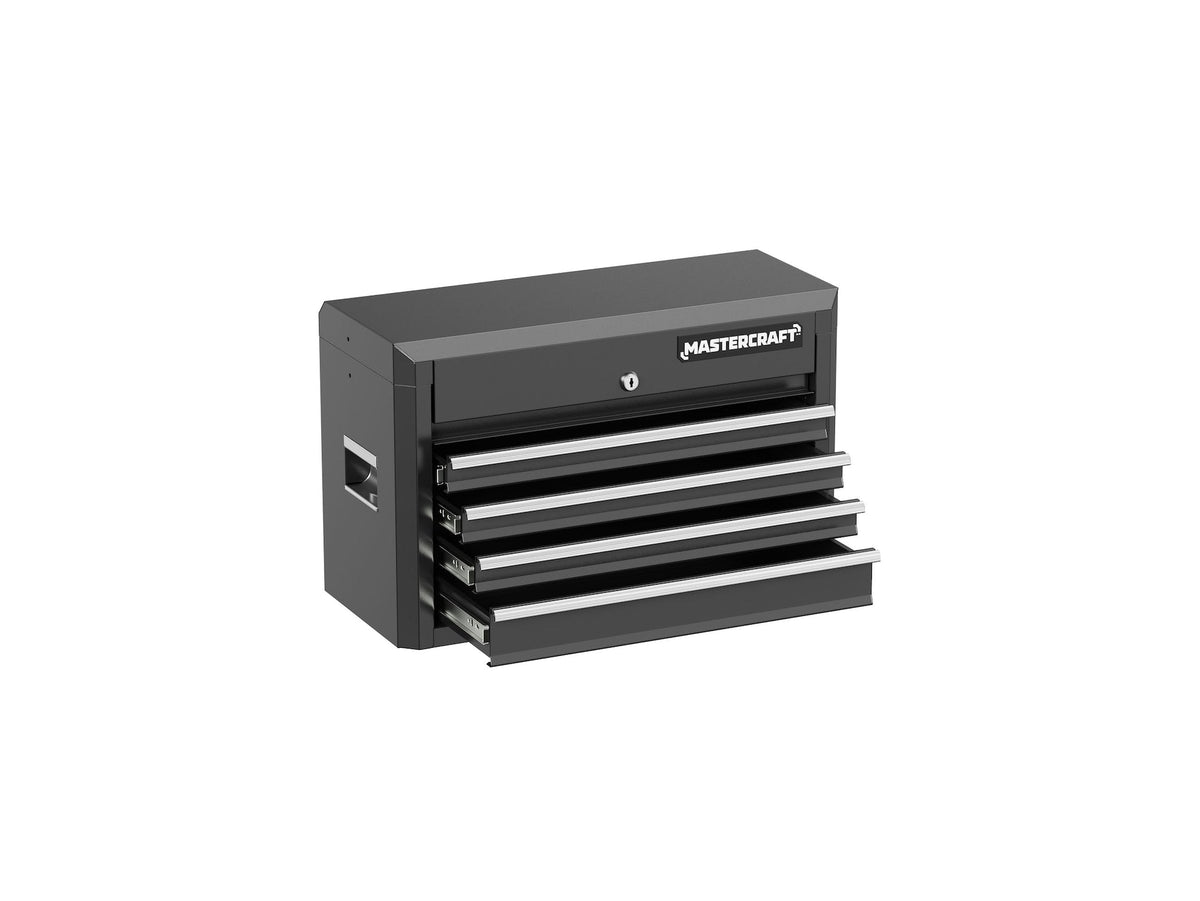 4-Drawer Tool Storage Chest with Liners, Black, 24-in J9Z5 - product image 4