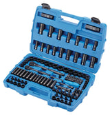 Socket Set, 122-pc, SAE/Metric, CRV, Black Steel Finish Q6G3 - product image 4