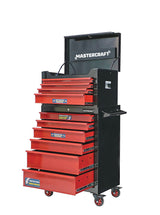 Tool Chest with 4 Drawers, Black & Red, 26-in T5F3 - product image 2