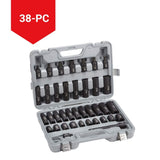 1/2-in Drive Professional Grade Impact Socket Set, 38-pc, CRMO P1W9 - product image 5