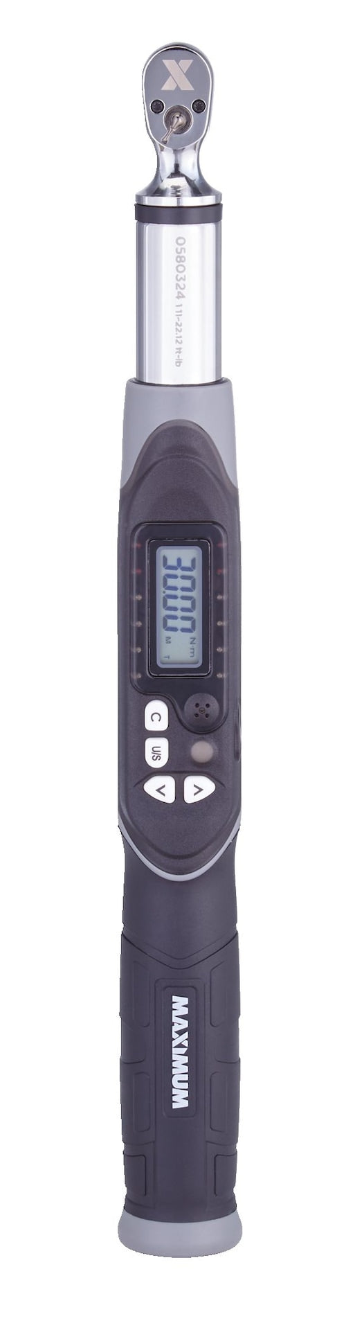 1/4-in Drive Digital Torque Wrench, 1.11-22.1 ft-lbs F7Y9 - product image 2