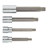 Extra Long Shank Triple Square Bit Socket Set, 4-pc P0N2 - product image 4
