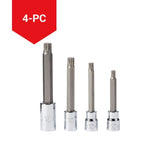 Extra Long Shank Triple Square Bit Socket Set, 4-pc P0N2 - product image 7