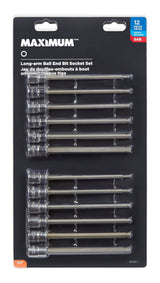 Long-Arm Ball End Bit Socket Set, 3/8-in, 12-pc L7Q3 - product image 4