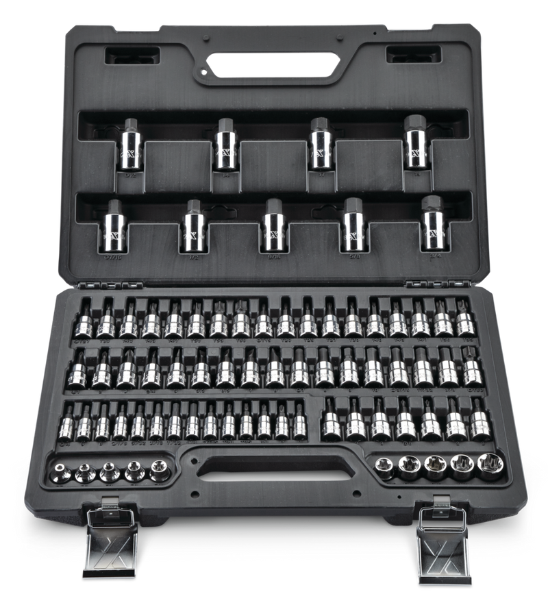 Professional Grade Bit Socket Set, 75-pc M5A2
