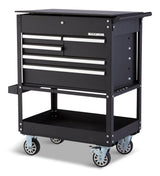 Rolling Mechanics Tool Cart with 5 Drawers, Black, 30-in K4L9 - product image 1