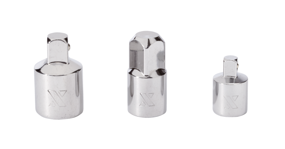 Socket Adapter Set, 3-pc, Nickel-Chrome Plating B9N8 - product image 1