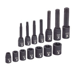 Torx & E-Torx Impact Bit Socket Set, 14-pc, SAE/Metric D3O4 - product image 1