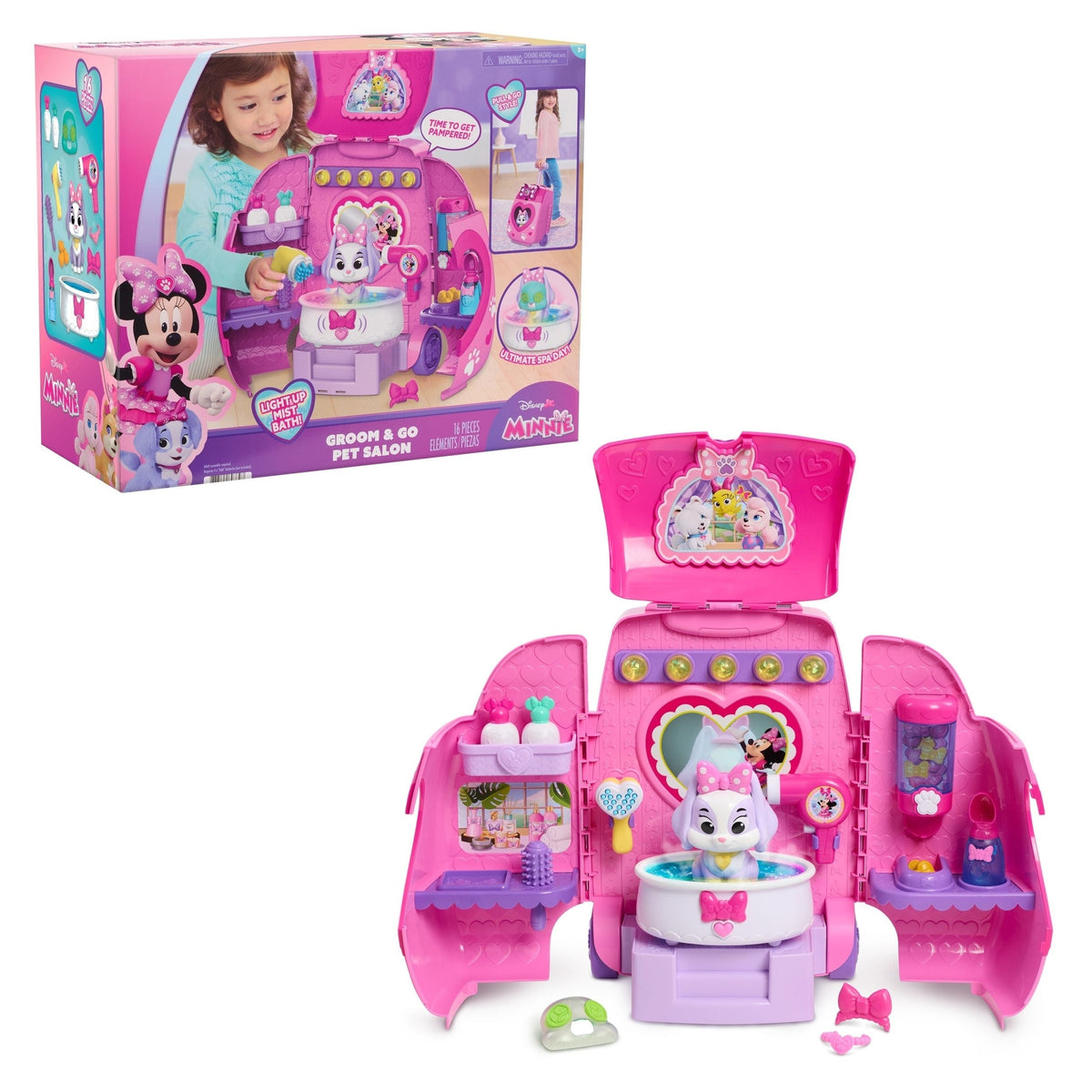 Pet Grooming Mobile Center, Pink W3Y2 - product image 1