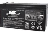 Battery 12-Volt 9 Ah SLA Battery, F2 Terminal E9Q4 - product image 3