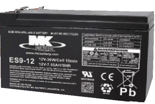 Battery 12-Volt 9 Ah SLA Battery, F2 Terminal E9Q4 - product image 3