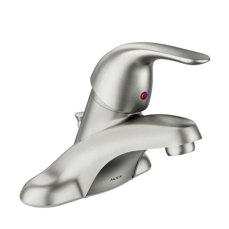 Adler Single Handle Bathroom Faucet, Spot Resist Brushed Nickel T6B8