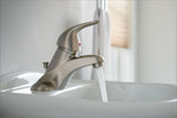 Adler Single Handle Bathroom Faucet, Spot Resist Brushed Nickel T6B8 - product image 4
