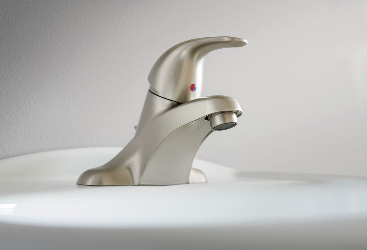 Adler Single Handle Bathroom Faucet, Spot Resist Brushed Nickel T6B8 - product image 7