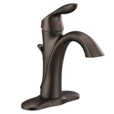 Align Single Handle Single Hole Bathroom Sink Faucet, Rubbed Bronze E7V4 - product image 2