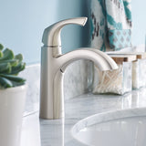 Lindor Single Handle Bathroom Faucet, Spot Resist Brushed Nickel X3M2 - product image 6