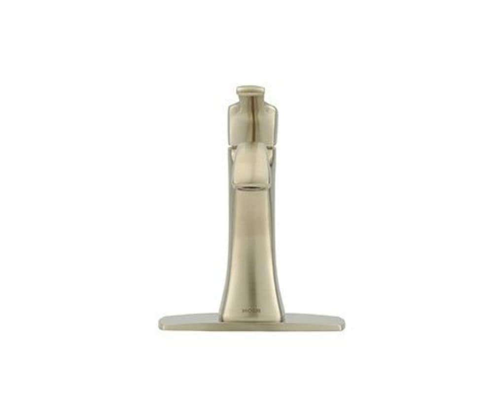 Voss Single Handle High Arc Single Hole Bathroom Sink Faucet, Brushed Nickel X7G6 - product image 2