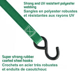 1,500-lb Ratchet Tie Down Straps, with Padded Handle, 1-in x 14-ft G8N5 - product image 7