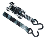 1,500-lb Snow Camo Ratchet Tie Down, 1-in x 10-ft, 2-pk K4G5 - product image 1