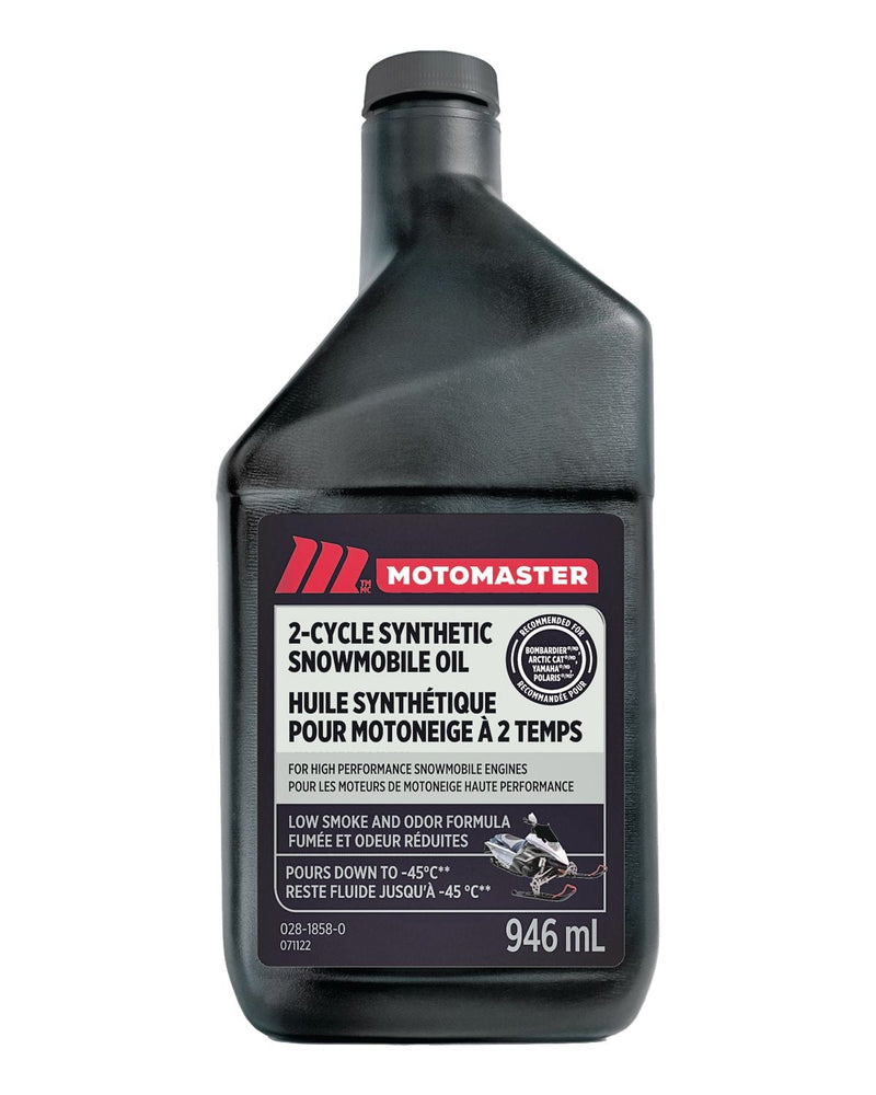 2-Cycle Synthetic Snowmobile Oil, 946 mL Q7O9