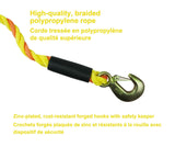 6,800-lb Tow Rope, with Rust-Resistant Hooks, 5/8-in x 14-ft Q2J5 - product image 4