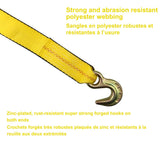 9,000-lb Tow Strap with Rust-Resistant Hooks, 2-in x 20-ft C0G5 - product image 2