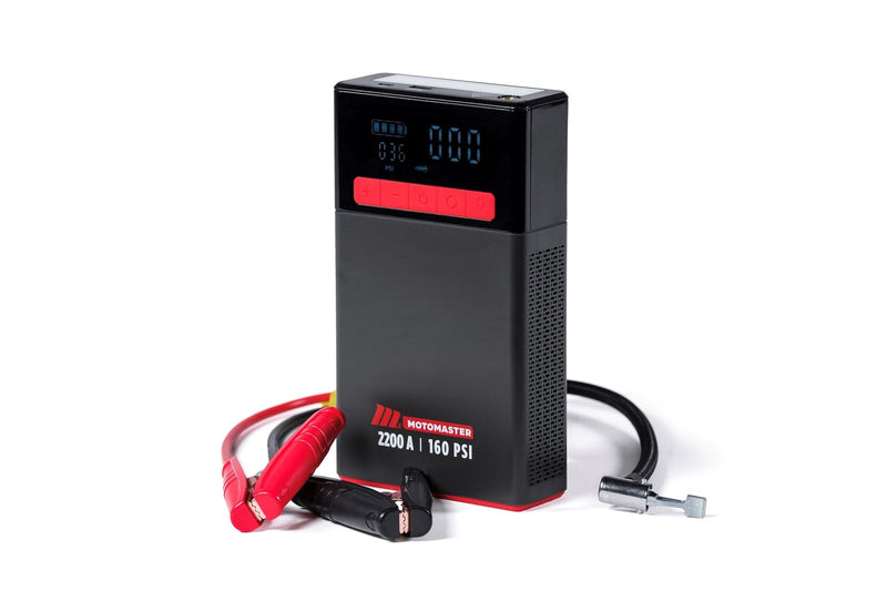 MB22C Lithium Booster Pack/Jump Starter with Air Compressor, 2200A F7D3