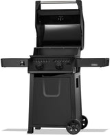 Rebel 365 2-Burner LP Gas BBQ, Matte Black E5Q6 - product image 5