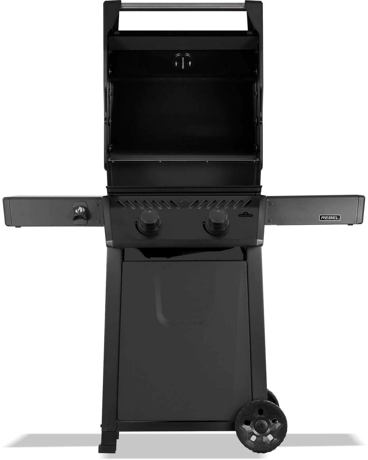 Rebel 365 2-Burner LP Gas BBQ, Matte Black E5Q6 - product image 6