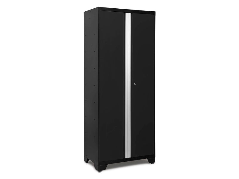 Bold Series 24-Gauge Steel RTA Storage Locker with 3 Shelves, Black, 30-in V6T2