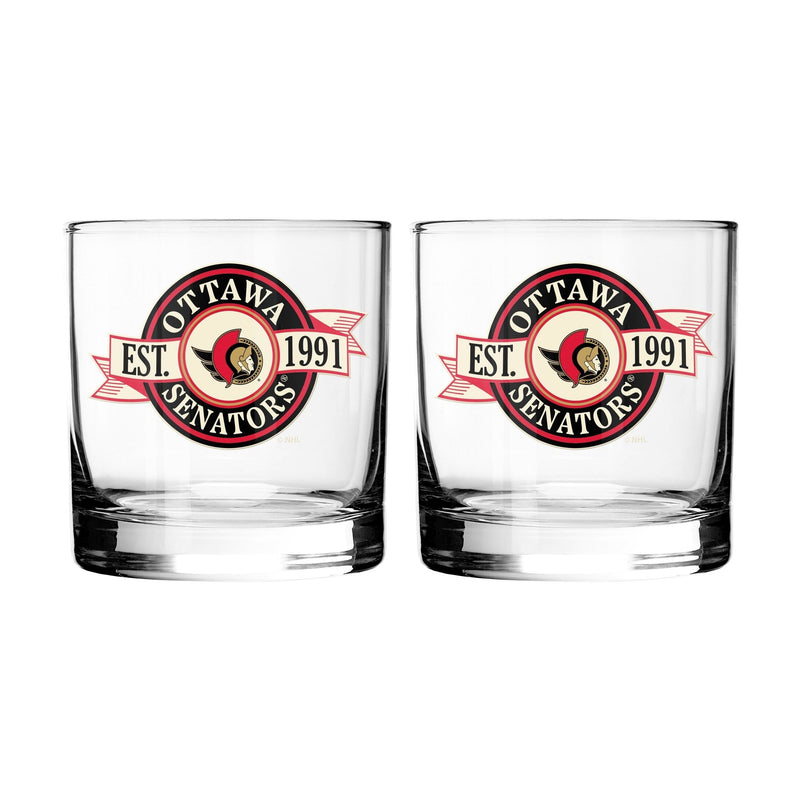 Hockey Rocks Glass, 2-pk W0O0