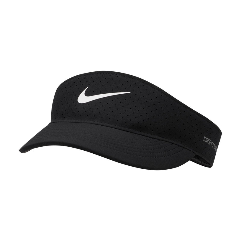 Golf Dri-Fit Visor with Adjustable Closure, Men's/Women's Unisex, Black/White, One Size Z3H0