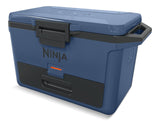 FrostVault 50-Quart Portable Hard Cooler with DryChill Drawer, Blue, 47-L X6R1 - product image 1