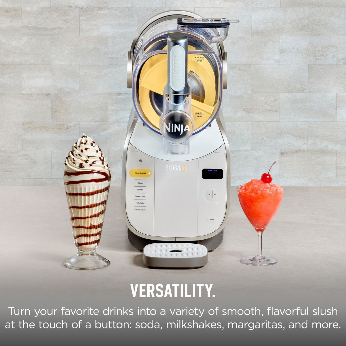Slushi XL Slushie Machine with SlushAssist Technology, Crema, FS601CBR W6E8 - product image 4