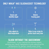 Slushi XL Slushie Machine with SlushAssist Technology, Crema, FS601CBR W6E8 - product image 7