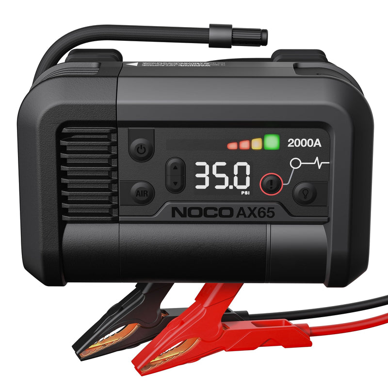 AX65 Boost Air Booster Pack/Jump Starter with Air Compressor, 2000-Amp, 12V G4K9