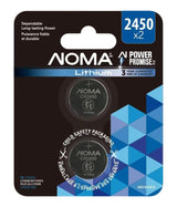 CR2450 Lithium Battery, Long-Lasting Power, 2-pc Q8L8 - product image 1