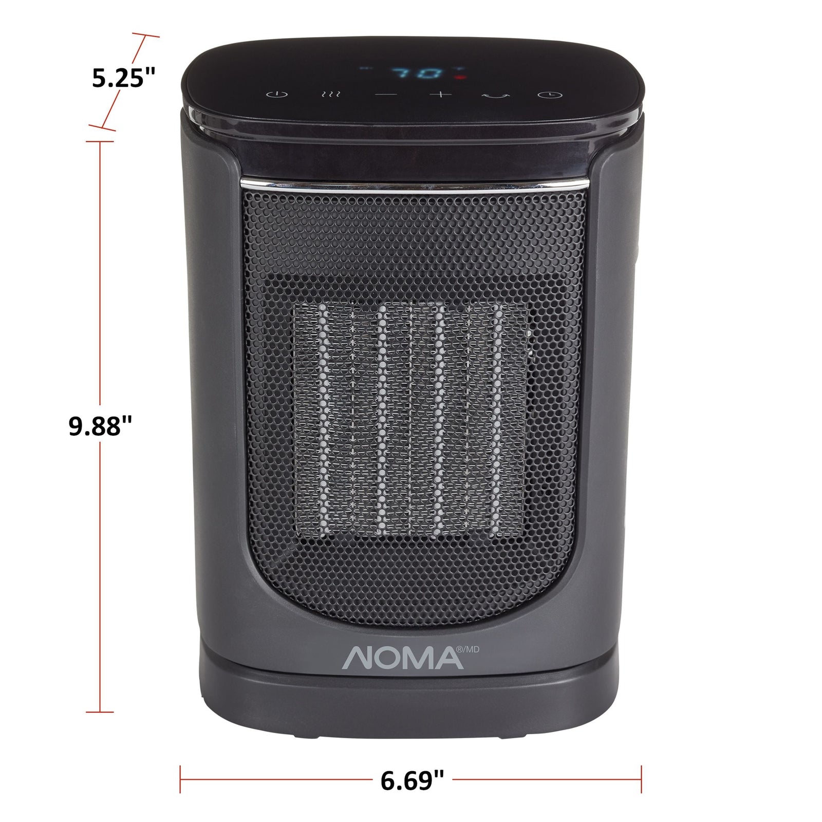 Digital Ceramic Desk Heater with LED Display X2Z7 - product image 4
