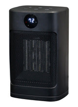 Digital Electric Personal Ceramic Heater with Remote, 1500W, Black Q9S7 - product image 1