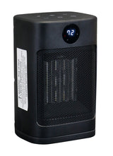 Digital Electric Personal Ceramic Heater with Remote, 1500W, Black Q9S7 - product image 2
