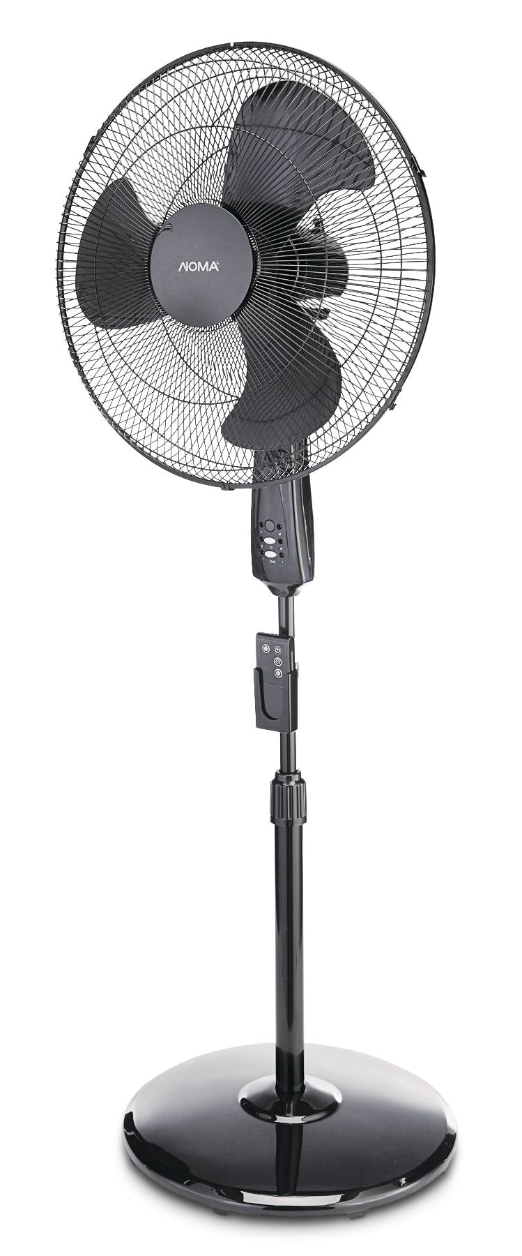 Oscillating Pedestal/Stand Fan with Remote Control, 3-Speed, Black, 18-in M4I9 - product image 2
