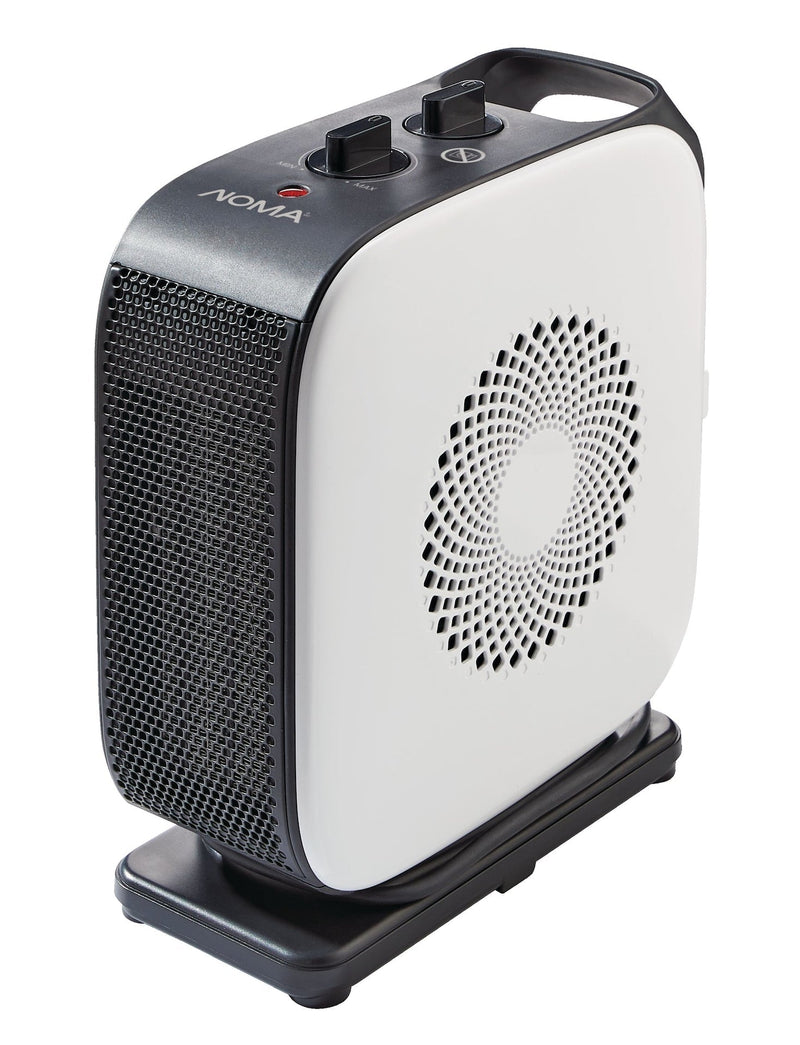 Portable Oscillating Portable Ceramic Space Heater withThermostat, 1500W, White A3A7