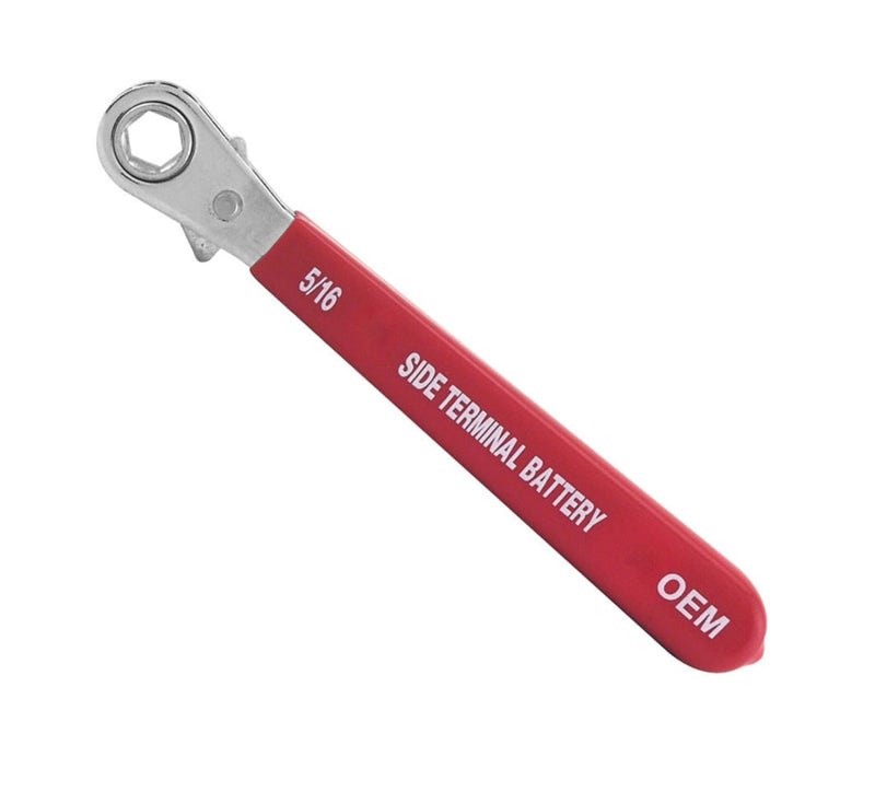 Side Terminal Multi-Directional Battery Wrench, 5 1/2-in, 44287 D1G6
