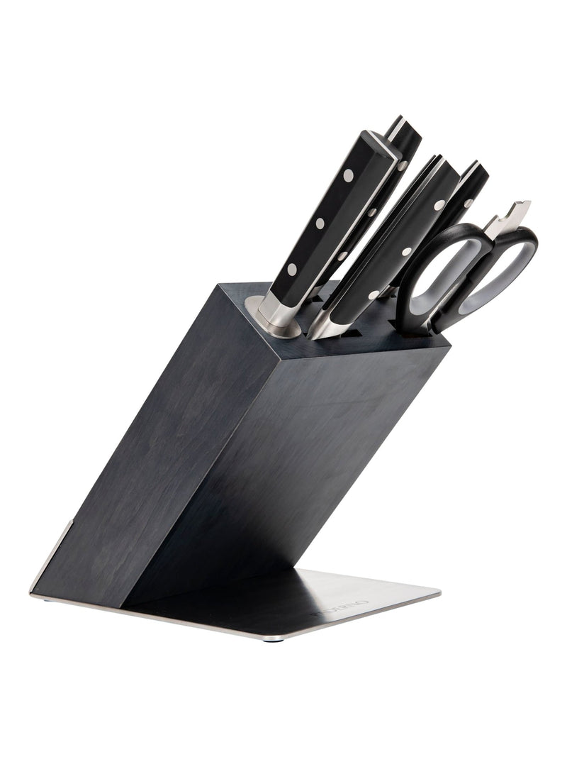 Fully Forged Stainless Steel Knife Block Set, 7-pc S2I2
