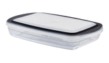 Glass Rectangular Baking Dish with Lid, 2.8-qt B8L3 - product image 1