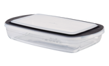 Glass Rectangular Baking Dish with Lid, 3.8-qt Y1E2 - product image 1