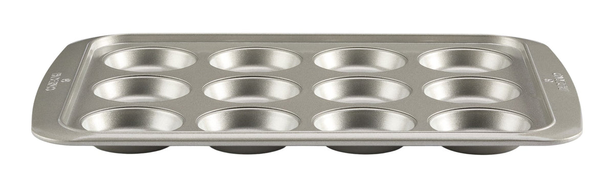 Professional Muffin Top Pan, Silver, 12-Cup P5F3 - product image 1