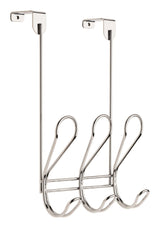 Dolen Steel 3-Hook Over the Door Rail, Assorted Colours F7O5 - product image 1